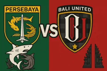 Big Match Persebaya vs Bali United 2025: Siapa yang Lebih Diuntungkan? Ilustrasi laga Persebaya vs Bali United