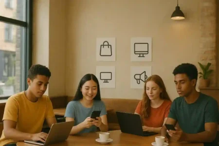 Ilustrasi budaya Gen Z