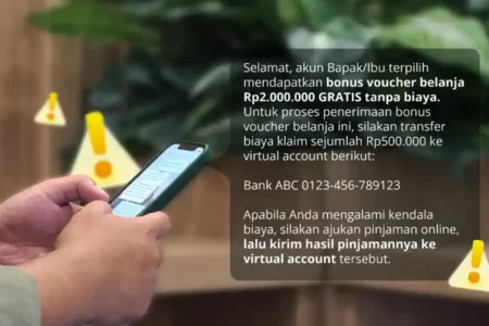 Waspada Modus Social Engineering Baru Incar Pelanggan E-commerce, Ini Cara Menghindarinya Contoh baiting atau iming-iming hadiah yang berujung penipuan