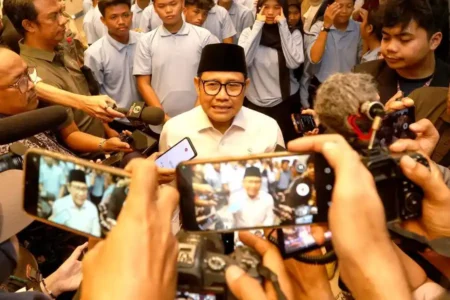 Menteri Koordinator Pemberdayaan Masyarakat (Menko PM) Muhaimin Iskandar