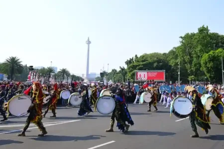 Marak HUT ke-80 Kemerdekaan RI (foto: Dok BPMI Setpres)