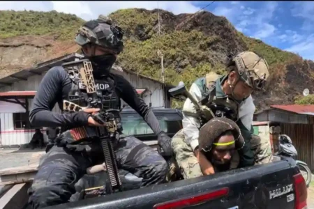 Satgas Damai Cartenz tangkap buronan KKB Konara Enumbi di Puncak Jaya, Papua