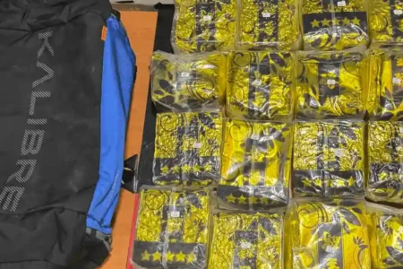 Polisi Bongkar Jaringan Narkoba Cina-Indonesia, 35 Kg Sabu Disita di Jakarta dan Tangerang Selatan Barang bukti kasus yang mnelibatkan jaringan narkoba Cina-Indonesia (foto: Dok Humas Polri)