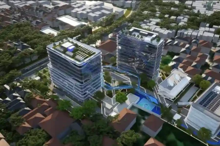 Hutama Karya Rampungkan Topping Off IT Center BRI Ragunan, Siap Dukung Transformasi Digital Nasional Hutama Karya selesaikan topping off proyek IT Center BRI Ragunan Paket 2. Proyek ini siap mendukung transformasi digital perbankan nasional.