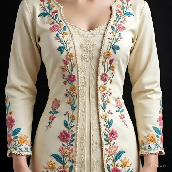 Ilustrasi kebaya