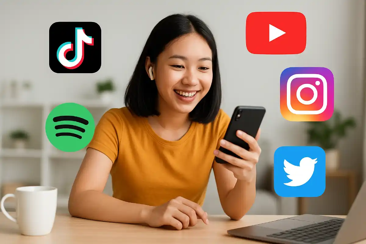 Gen Z dan Tren Konsumsi Konten Digital: Dari TikTok hingga Podc…