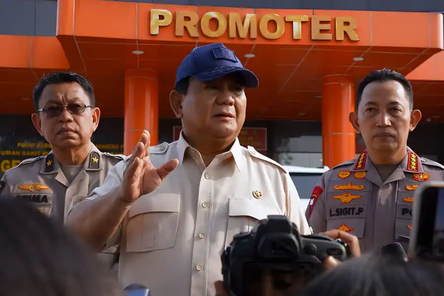 Prabowo Tegas tak Mundur Lawan Mafia dan Koruptor, Bakal Proses Perusuh Demo Presiden RI Prabowo Subianto