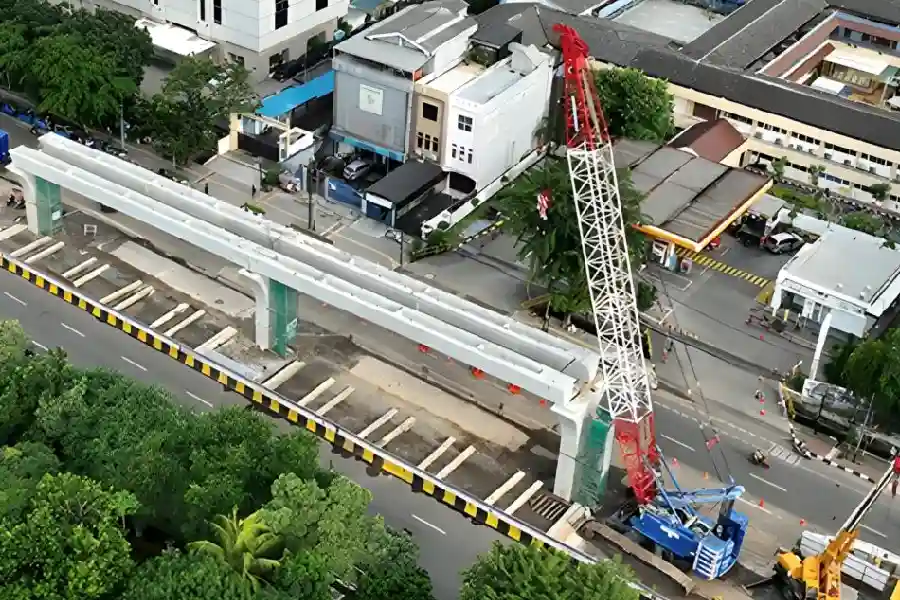 SIG Pasok 19 Ribu Ton Semen untuk Proyek LRT Velodrome – Manggarai SIG memasok 19 ribu ton semen untuk proyek LRT Velodrome – Manggarai yang ditargetkan rampung 2026