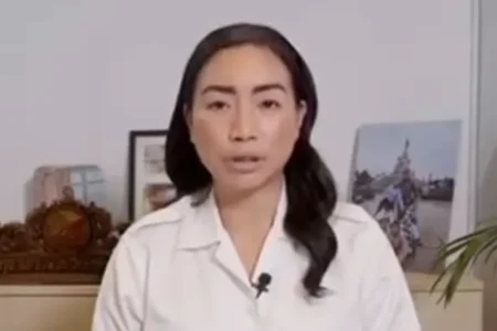 Tangkapan layer video Rahayu Saraswati di Instagram