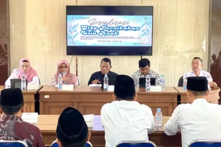 Dinsos P3A dan PMD Tuban gelar sosialisasi di tiga kecamatan untuk cegah pernikahan anak, libatkan tokoh masyarakat hingga Pengadilan Agama.