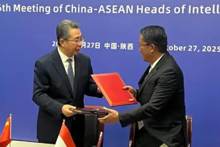 Menkum Supratman Galang Dukungan China untuk Inisiatif Indonesia soal Royalti Digital di Forum ASEAN Menkum Supratman galang dukungan China bagi inisiatif Indonesia soal tata kelola royalti digital dalam pertemuan China-ASEAN IP ke-16 di Xi’an.