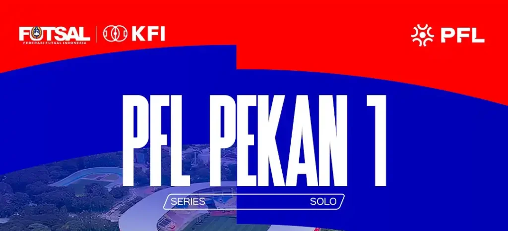 Jadwal Lengkap Pro Futsal League 2025-2026 Pekan Pertama di GOR Manahan Solo