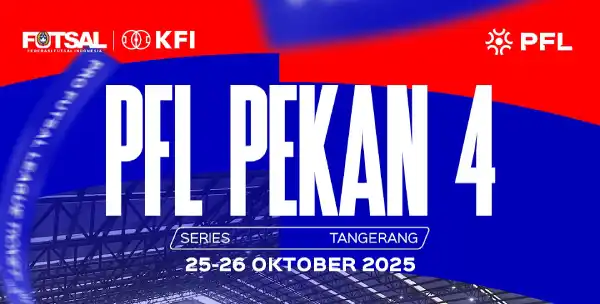 Jadwal Lengkap Pro Futsal League 2025-2026 Pekan Keempat, Derbi Jakarta