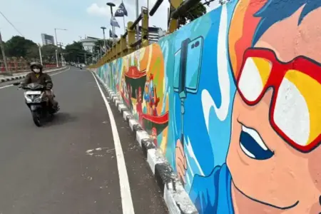 Mural di Kota Surabaya