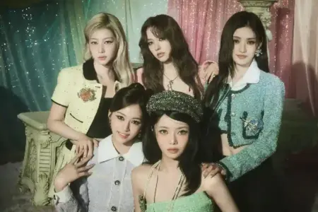 Fifty Fifty Kolaborasi dengan Rapper Prancis Orelsan dalam Lagu Oulalalala untuk Film Yoroi Girl group Fifty Fifty (sumber foto: instagram/we_fiftyfifty)