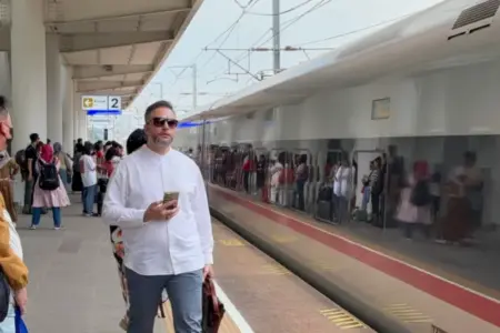 Wisatawan Asal Malaysia Paling Banyak Gunakan Kereta Cepat Whoosh