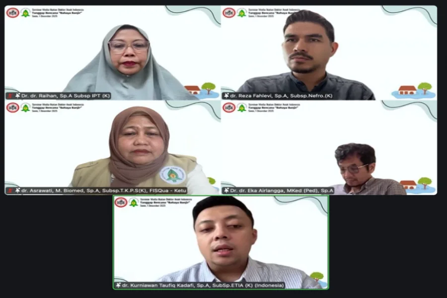 IDAI Gerak Cepat Tangani Anak-Anak Korban Bencana di Aceh dan Sumatra Penanganan IDAI untuk Bencana Sumatera