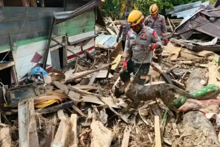 Tim K9 Polri Temukan Mayat Perempuan di Batang Toru, Identitas Korban Masih Ditelusuri Tim K9 Polri