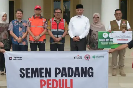 SIG dan anak usahanya menyalurkan bantuan logistik, layanan kesehatan, serta posko darurat bagi korban banjir dan longsor di Sumatra.
