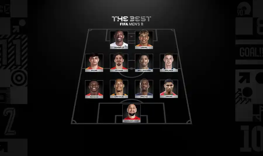 Daftar The Best FIFA Men’s 11 2025: Donnarumma hingga Lamine Yamal Masuk Tim Terbaik Dunia